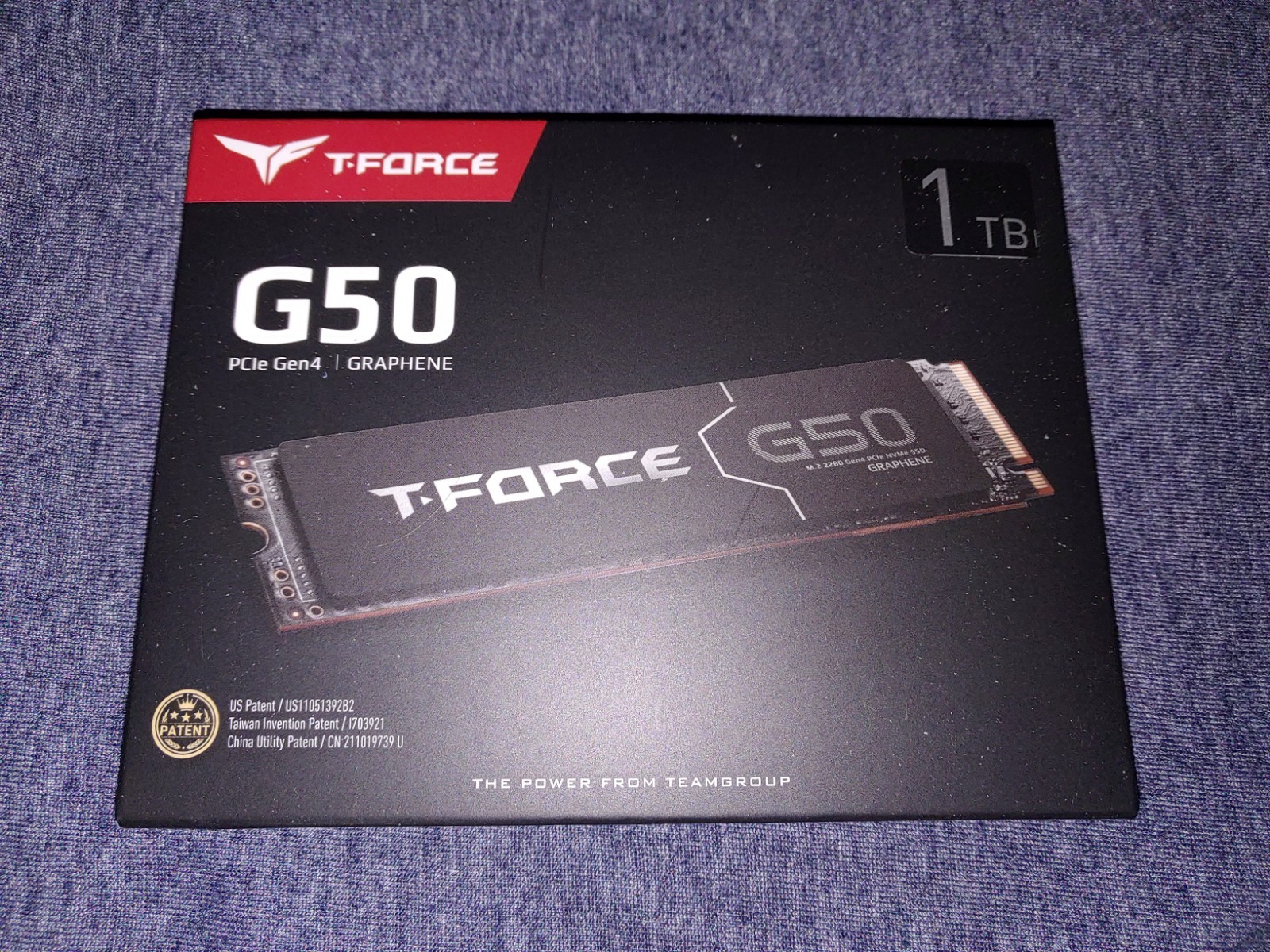 Team Group T-FORCE G50 4TB Gen4 NVMe SSD - $419.99