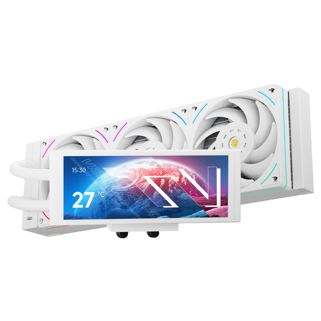 Thermalright Trofeo Vision ARGB White CPU 360mm AIO - $118.87