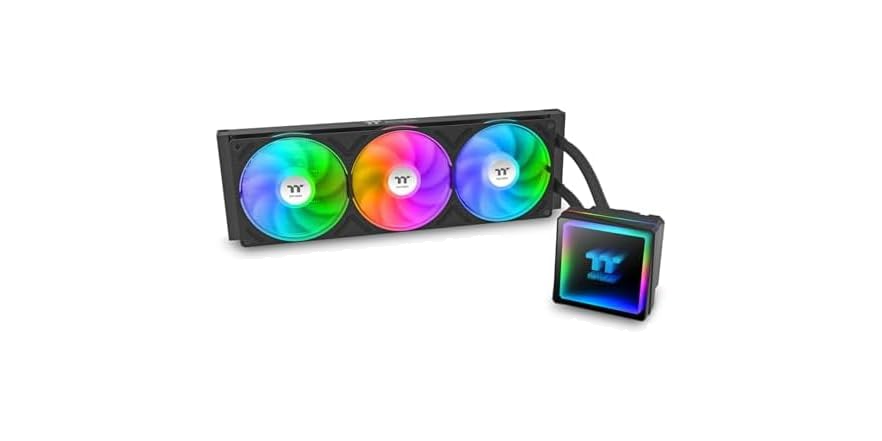 Thermaltake TH360 V3 ARGB CPU Liquid Cooler 360mm - $39.99