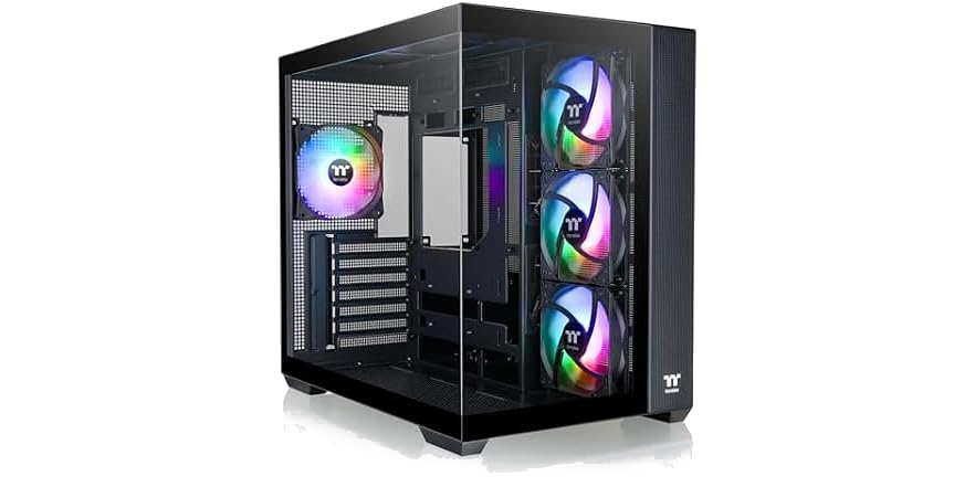 Thermaltake View 380 TG ARGB Black ATX - $55.99