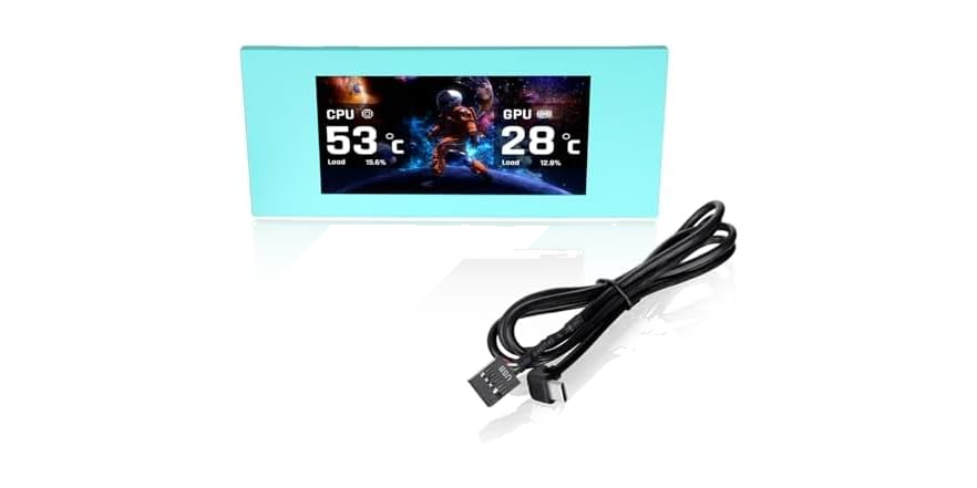 Thermaltake View 600 TG 6" LCD Screen Panel Kit - $26.99