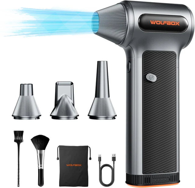 WOLFBOX MF60 Electric Air Duster - $26.39