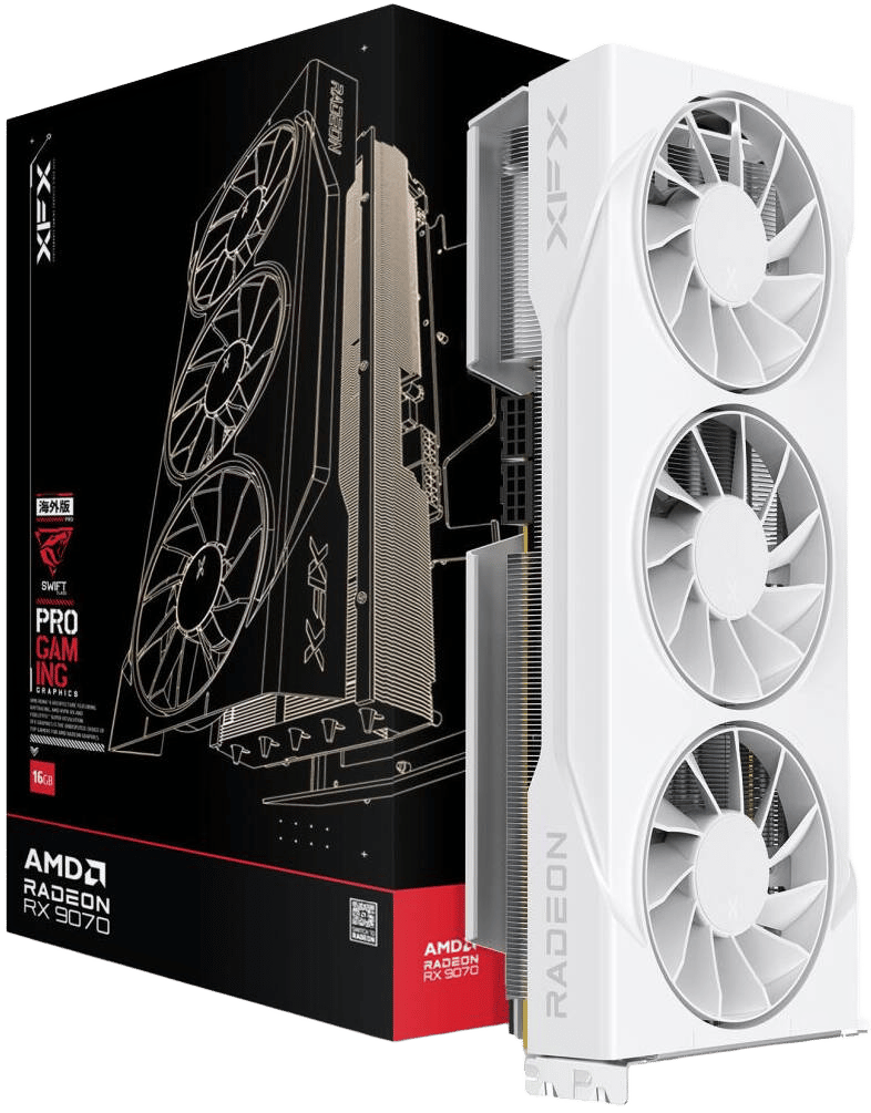 XFX AMD Radeon RX 9070 GRE Triple-Fan GPU - $479.99