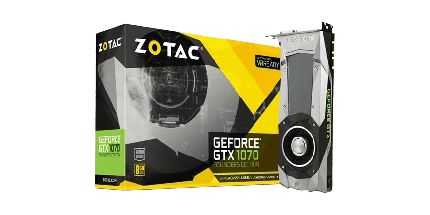 ZOTAC GTX 1070 Founders Edition - $258.99