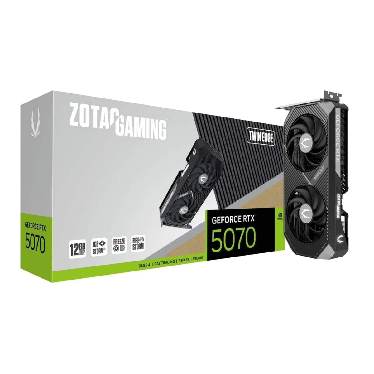 Zotac NVIDIA GeForce RTX 5070 Twin Edge 12GB - $529.99