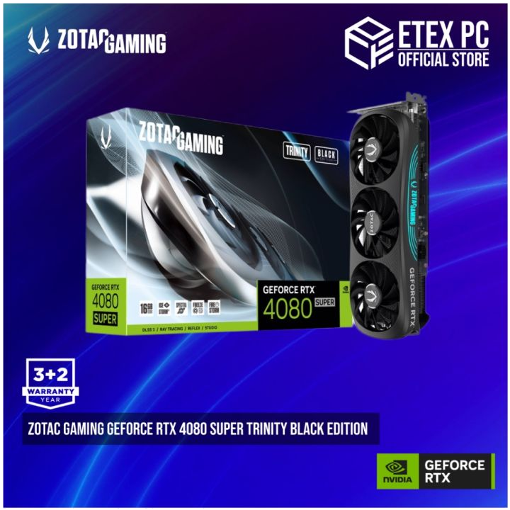 ZOTAC RTX 4080 SUPER Trinity Black Edition 16GB - $959.99